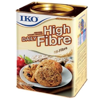 Picture of IKO Assorted Daily High Fibre Biscuite 700gm Tin -Malaysia