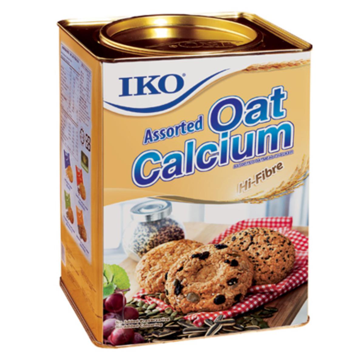 Picture of Iko Assorted Oat Calcium Biscuite 700gm Tin -Malaysia