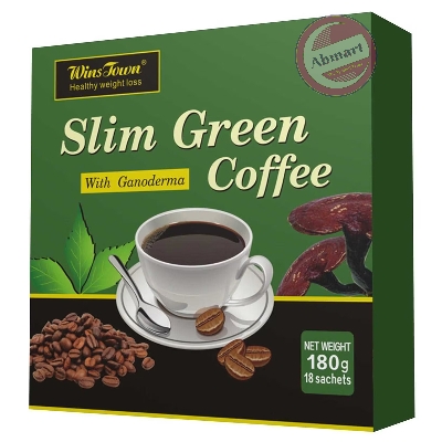 Picture of Wins Town Slim Ganoderma Green Coffee (18 Satches) 180 Gm