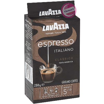 Picture of Lavazza Caffe Espresso Ground Coffee 250gm