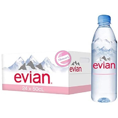 Picture of Evian Natural Mineral Water - 500 Ml - 24 Picse