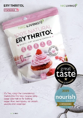 Picture of NKD Living Powdered Erythritol - Zero Calorie Icing Sugar 1kg