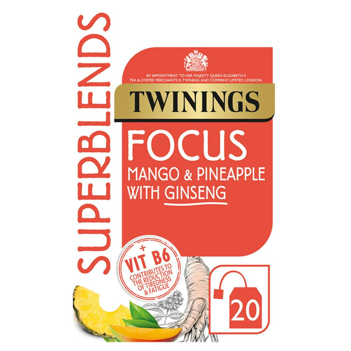 Picture of Twinings Superbland Focus 20 tea bags