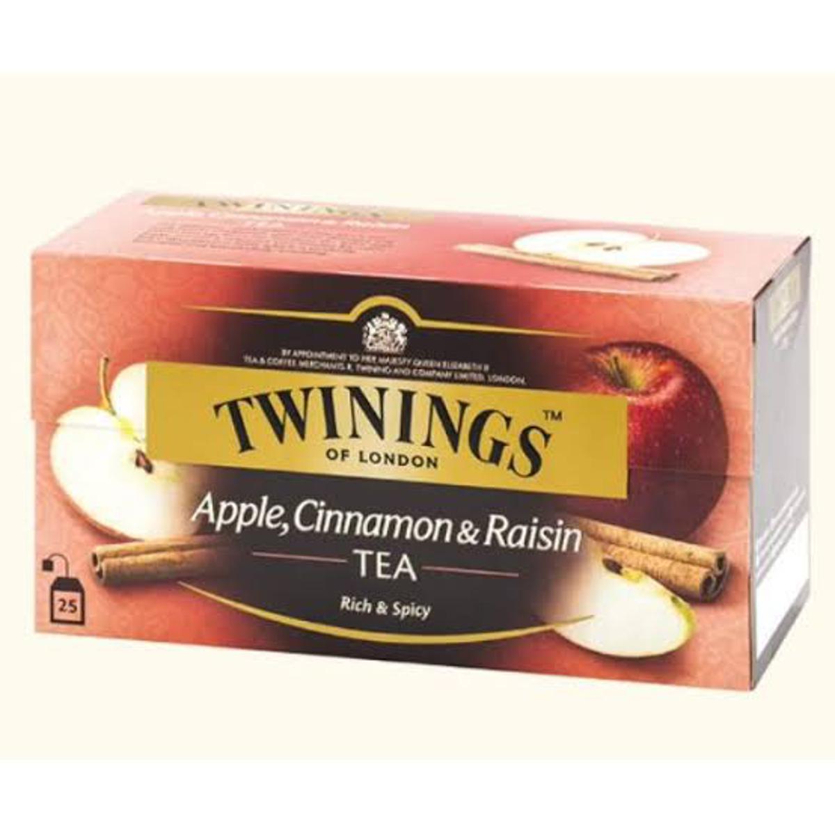 Picture of Twinings Apple Cinnamon And Raisin Tea 25Tea bags
