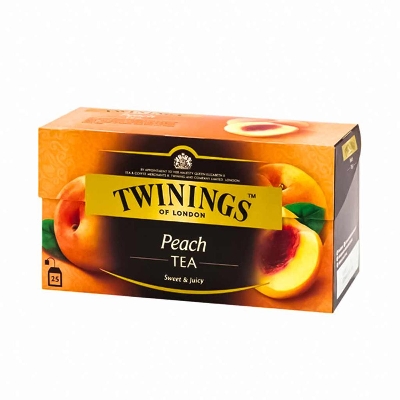 Picture of Twinings of London Peach 25 tea bags