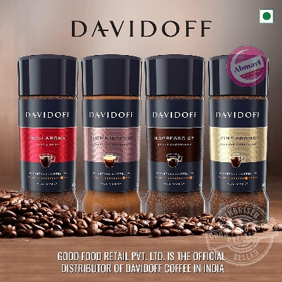 Picture of Davidoff Café Instant Coffee, Espresso 57, Rich Aroma, Fine Aroma, Crema Intense, Single price-3.5oz/100g