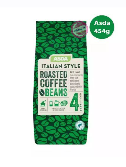 Picture of ASDA ITALIAN STYLE ROASTED COFFEE BEANS 454G
