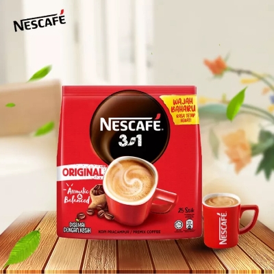 Picture of Nescaf Blend & Brew 3 In 1 Instant Coffee 1 Pack (25 Sticks) (Malaysia) - Coffee