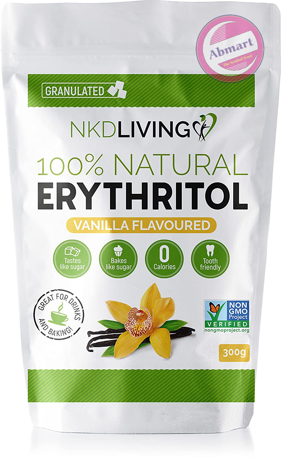 Picture of FLAVOURED ERYTHRITOL BY NKD LIVING 300G
