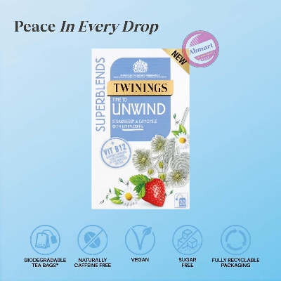 Picture of Twinings Superblends Unwind Tea 20 Tea Bags
