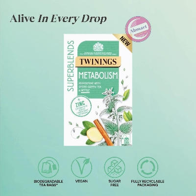 Picture of Twinings Superblends Metabolism Tea 20 Tea Bags