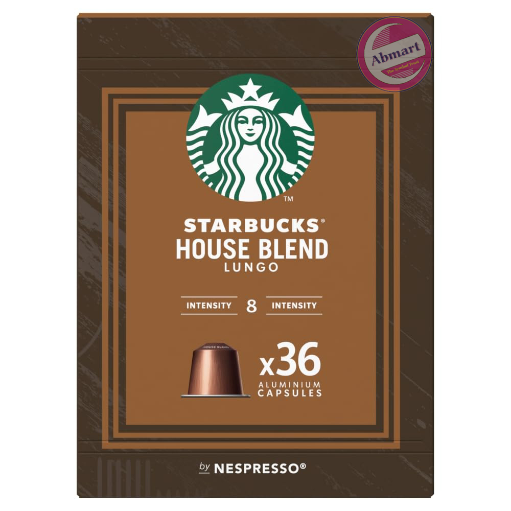 Picture of Starbucks by Nespresso Medium House Blend Coffee 36 Pods 206g