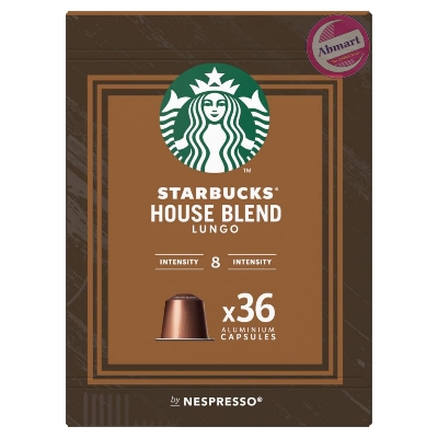 Picture of Starbucks by Nespresso Medium House Blend Coffee 36 Pods 206g