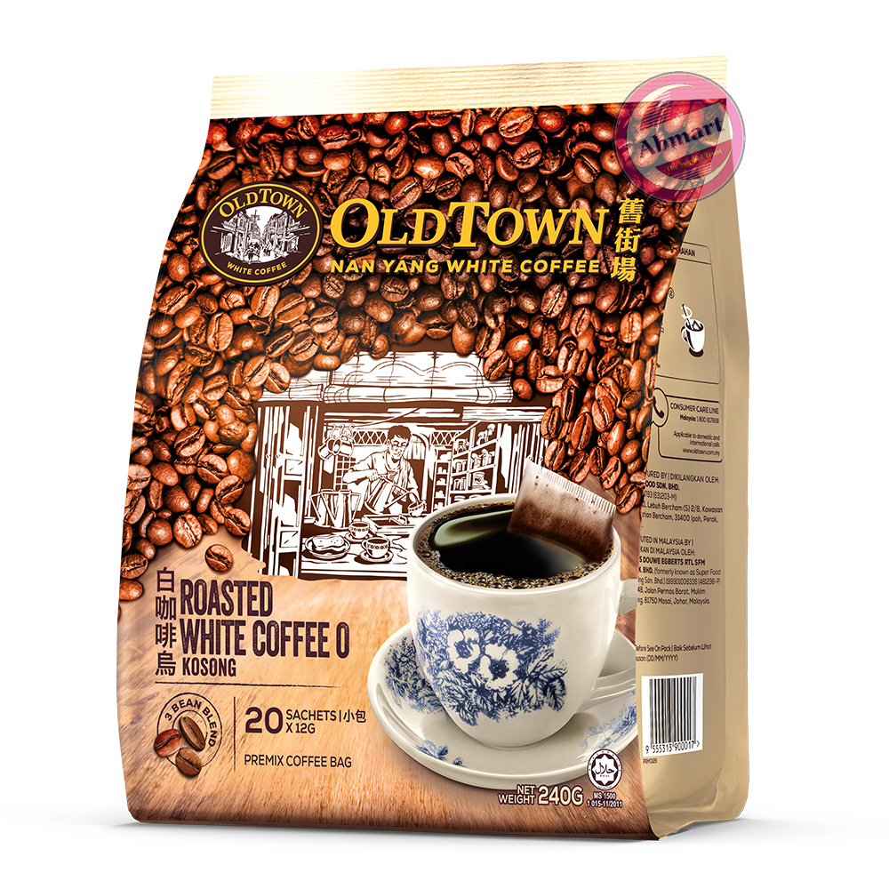 Picture of OLDTOWN Nan Yang White Coffee O Kosong 12g x 20 sticks