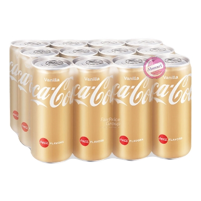 Picture of Coca Cola Can Drink Vanilla 12 X 320ml