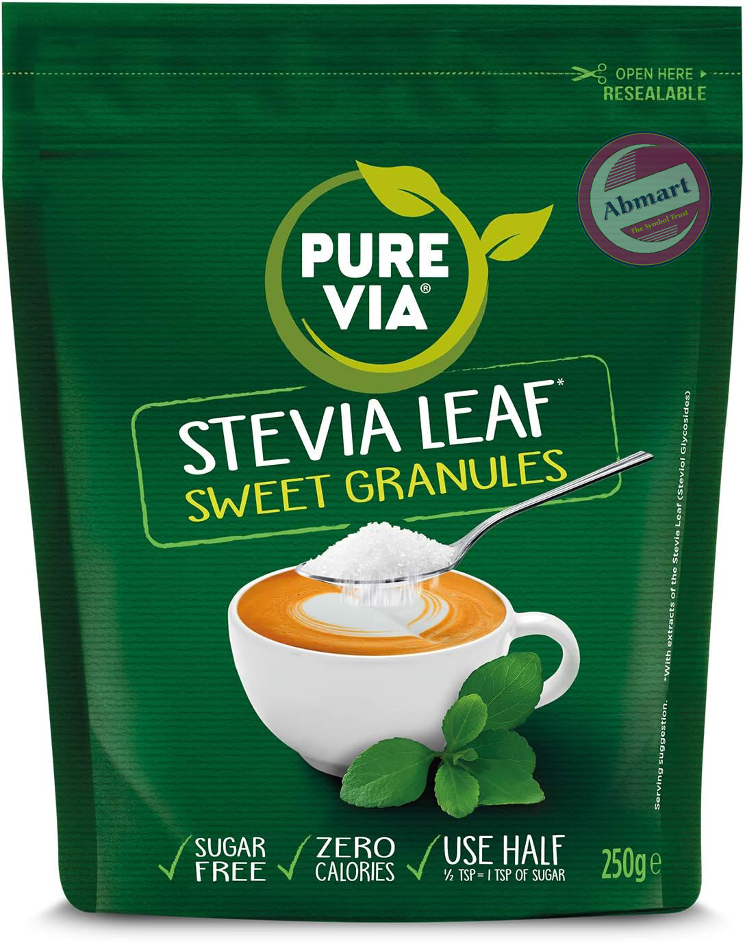 Picture of Pure Via Stevia Leaf Sweet Granules, 250g