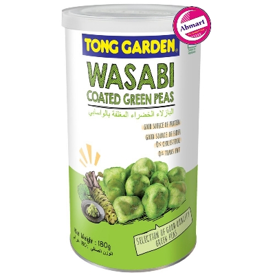Picture of Tong Garden Wasabi Coated Greenpeas Tin 180g