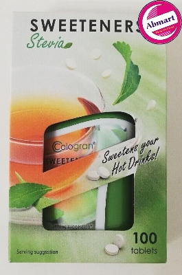 Picture of Cologran Sweeteners Stevia Tablet 100 Per Pack Vegetarian Sugar Substitute New