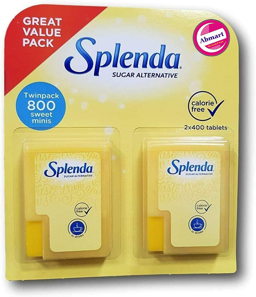 Picture of SPLENDA NEW STYLE 2x400(800) LARGE SIZE MINI NO CALORIE SWEETENERS in DISPENSER