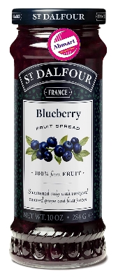 Picture of St Dalfour Blueberry Fruit jam 284gm