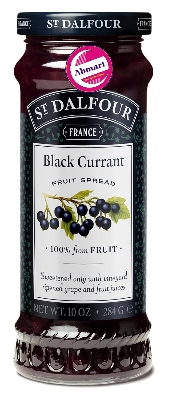Picture of St Dalfour Black Currant Fruit jam 284gm