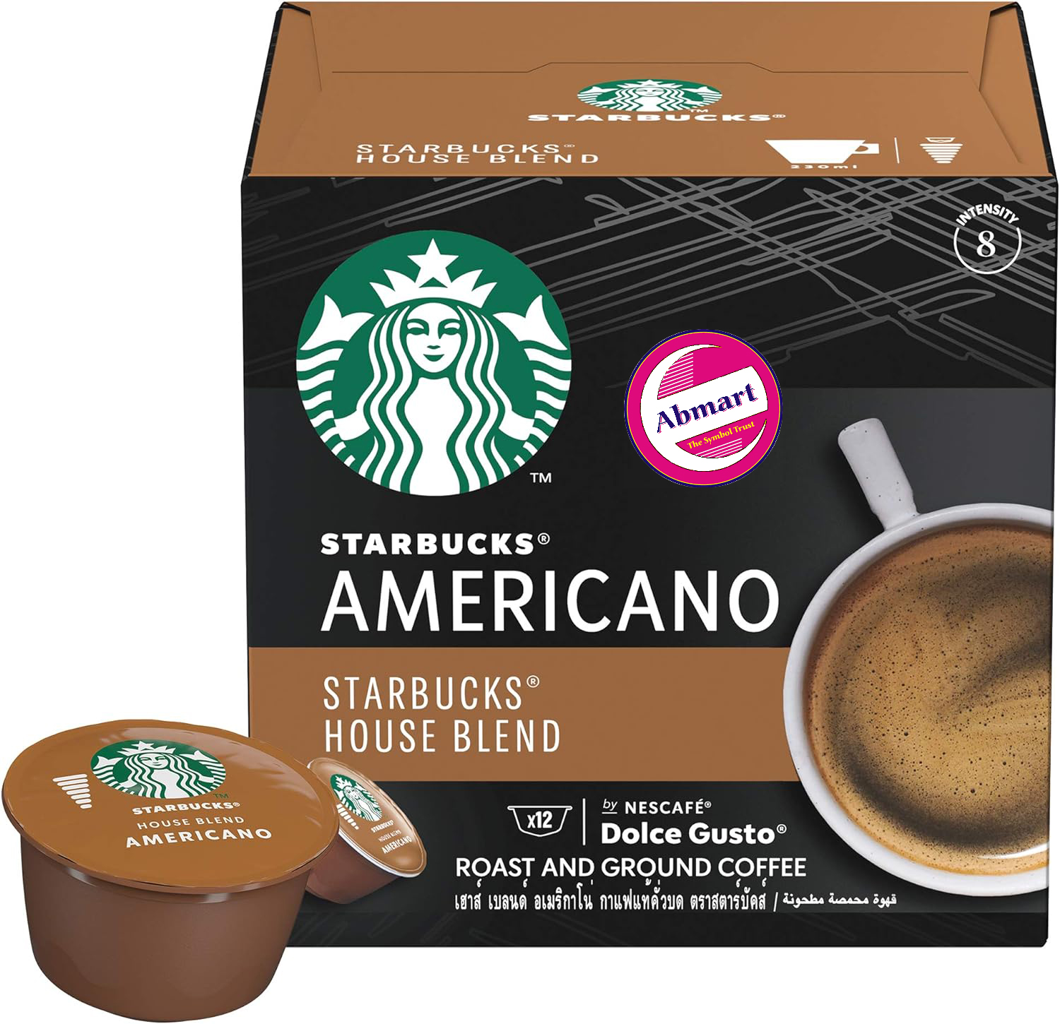 Picture of Starbucks House Blend by Nescafe Dolce Gusto Medium Roast Coffee Pods 12pcs