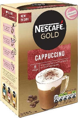 Picture of Nescafe Gold Cappuccino 8 Sachets 100gm