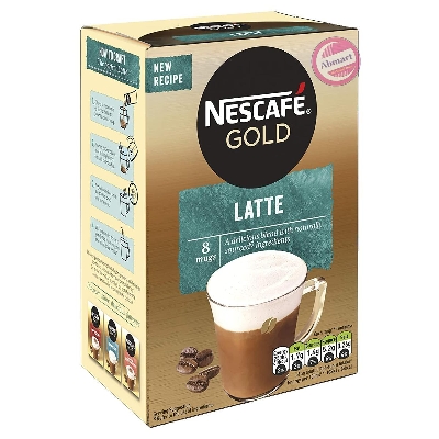 Picture of Nescafe Gold Latte 8 Sachets 100gm