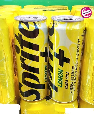 Picture of Empty SPRITE ZERO LEMON can MALAYSIA 320ml 24pcs
