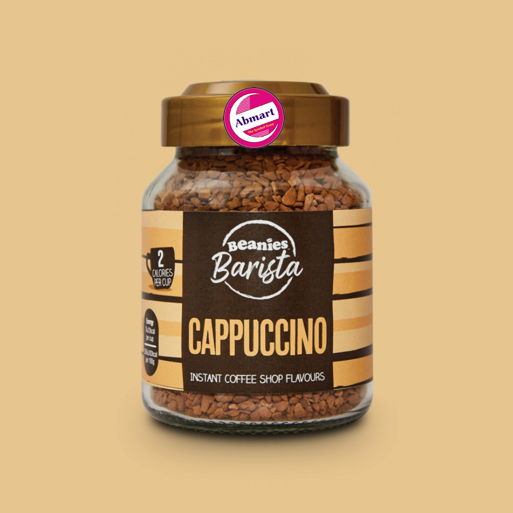 Picture of BEANIES Barista Cappuccino Flavour Instant Coffee 50g UK