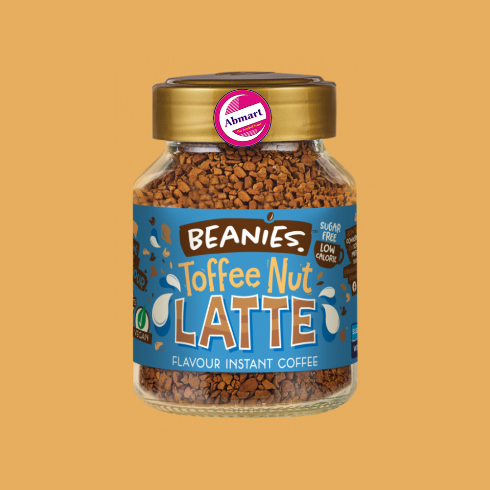 Picture of BEANIES Toffee Nut Latte Flavour Instant Coffee 50g UK