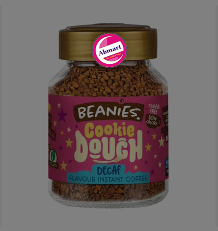 Picture of Beanies Decaf Cookie Dough Flavoured Instant Coffee 50gm UK