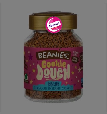 Picture of Beanies Decaf Cookie Dough Flavoured Instant Coffee 50gm UK