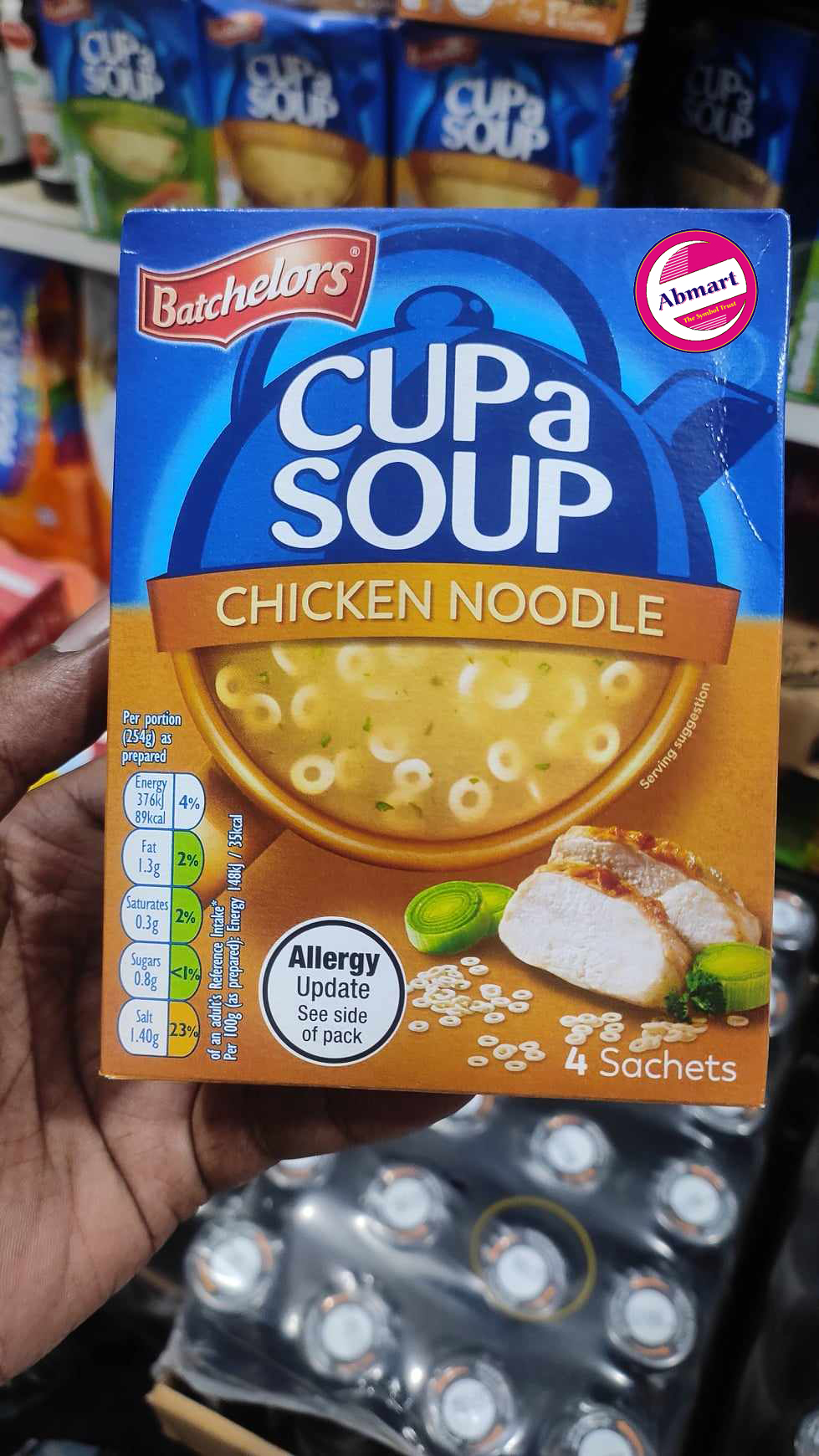 Picture of Batchelors Cup a Soup Chicken Noodle 4 sachets