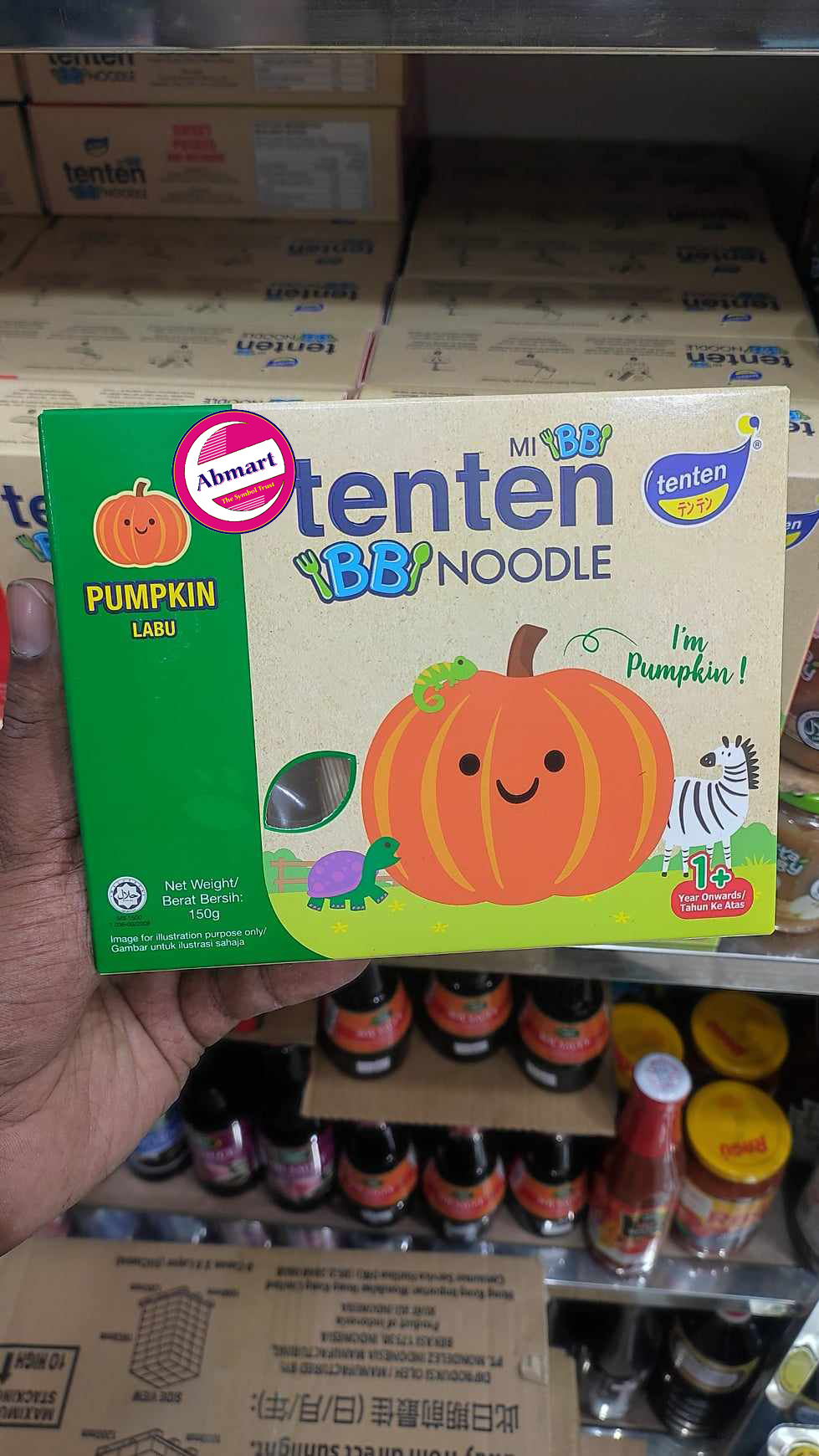 Picture of Tenten BB Noodles pumpkin labu 150gm