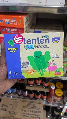 Picture of Tenten BB Noodles Spinach Bayam 150gm