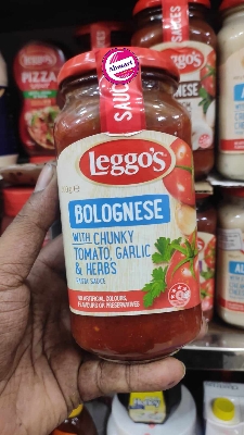 Picture of Leggo's Bolognese With Chunky Tomato Garlic & Herbs pasta sauce 500gm