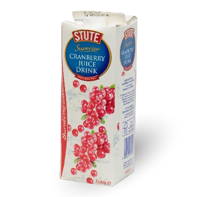 Picture of stute cranberry juice 1ltr product of uk