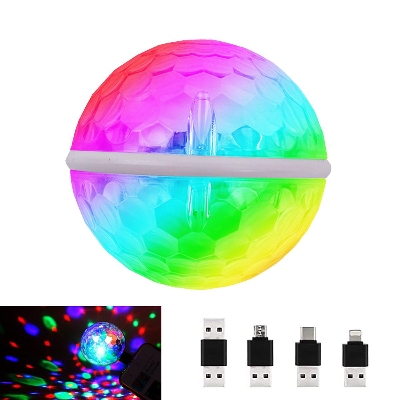 Picture of ডাবল ম্যাজিক বল usb 3w - dj light