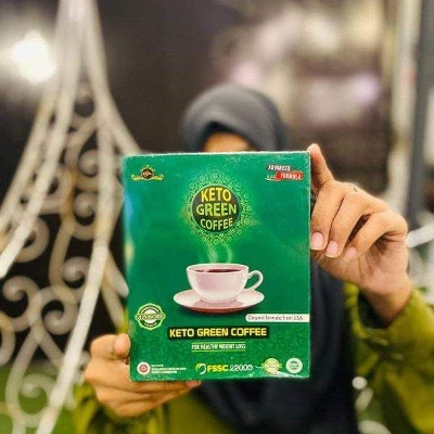 Picture of keto green coffee for healthy weight loss