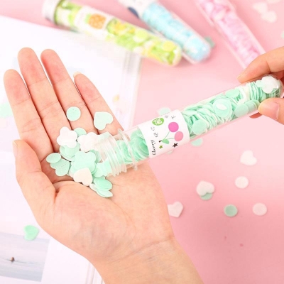 Picture of 1 Bottle Soap Paper Disposable Hand Washing Tablets Travel Portable Toilet Soap Sheets Sliced Paper