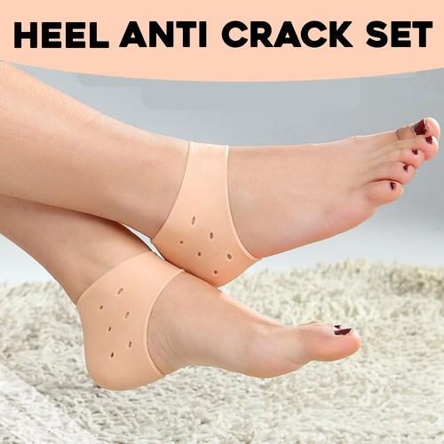 Picture of Silicon Moisturising Heel Swelling Pain Relief Foot Support to Eliminate cracks on Dubai Sports