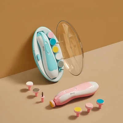 Picture of Electric Nail Trimmer for Baby Newborn Nail Trimmer Manicure Kit For Baby Baby Nail Trimmer Nail Care High Quality Baby Nail Trimmer Baby Care Set Electric Manicure Set Electric Nail Cutter for Baby