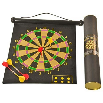 Picture of Magnetic Double Sided 15" Dartboard with 6 Pcs Magnet Dart Pins