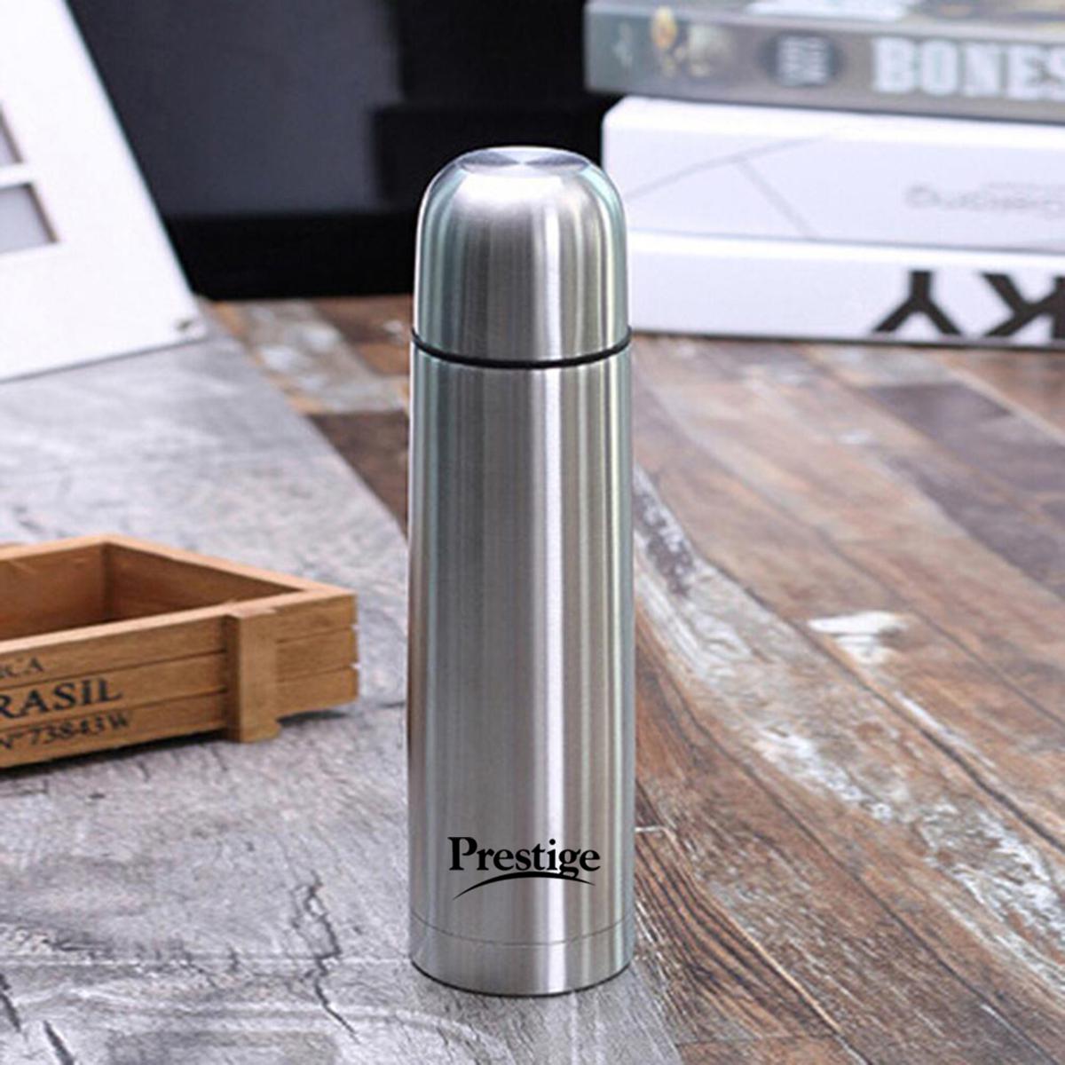 Picture of Prestige hot and cool Stainless Steel Flask, 500 ml, Silver