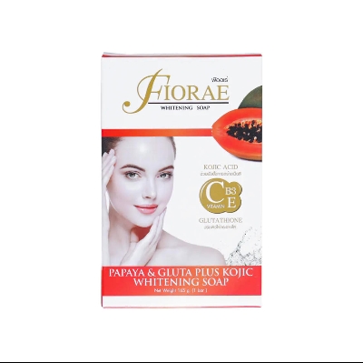 Picture of Fiorae Papaya & Gluta Plus Kojic Soap 165 gm (Thailand)