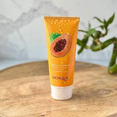 Picture of BIOAQUA Papaya Foaming Dense Deep Blackhead Acne Refreshing Moisturizing Facial Skin Care Quality Product