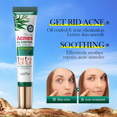 Picture of SADOER Tea Tree Oil Control Anti-Acnes Gel- 20g