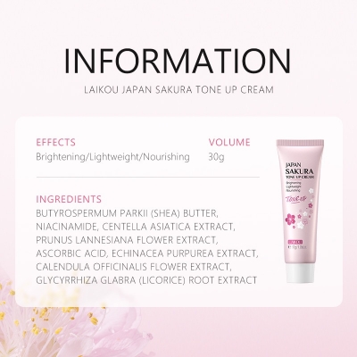 Picture of Japan Sakura Tone up Cream

30g