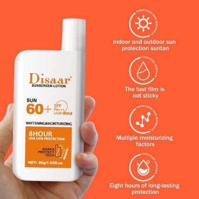 Picture of Disaar Sunscreen Lotion SPF PA+++ UVB+UVA – 50G